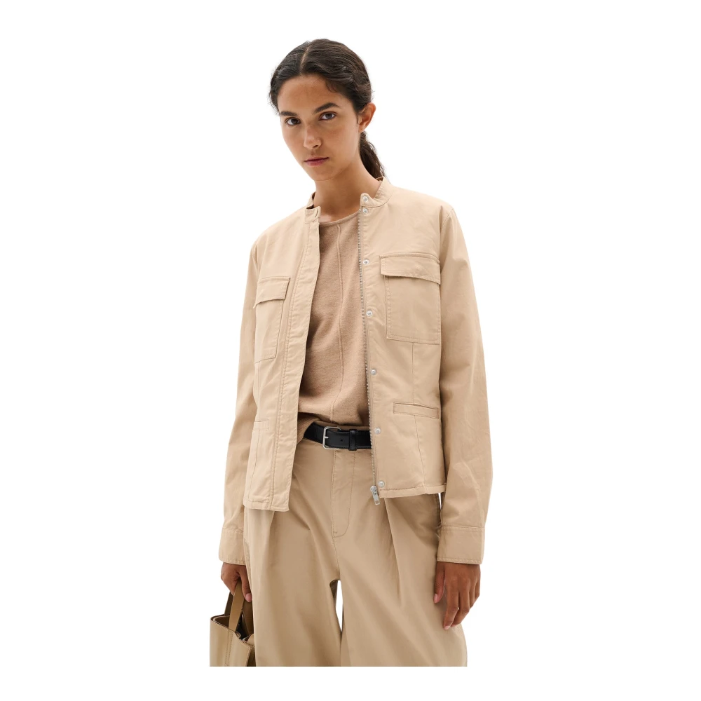 InWear Stijlvolle Ginger Root Jas Beige Dames