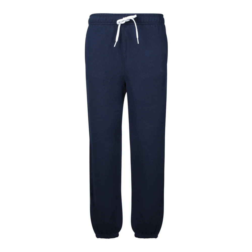 Polo Ralph Lauren Comfortabele katoenen joggerbroek met trekkoord Blue Dames