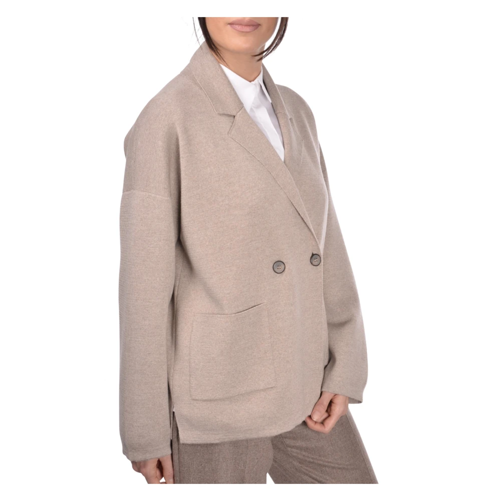 Gran Sasso Stijlvolle Jas voor Mannen Gray Dames