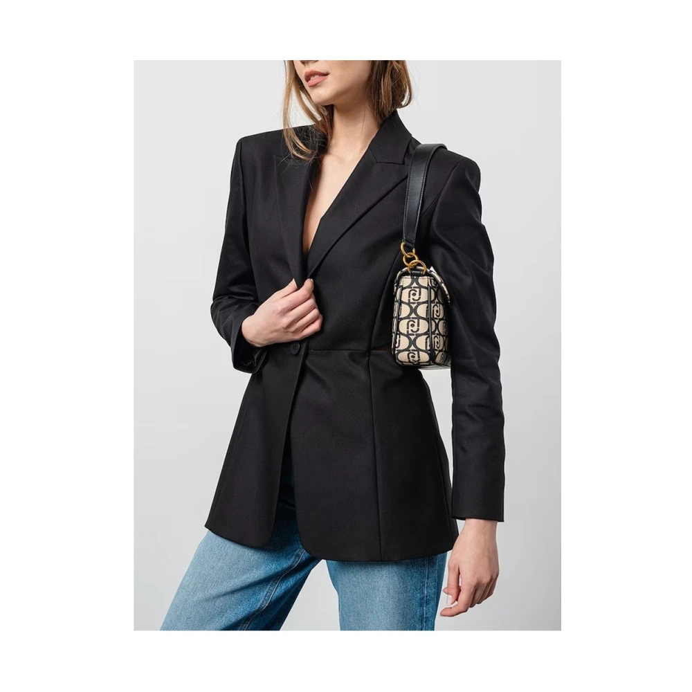 Hugo Boss Stijlvolle Sako Shirt Black Dames