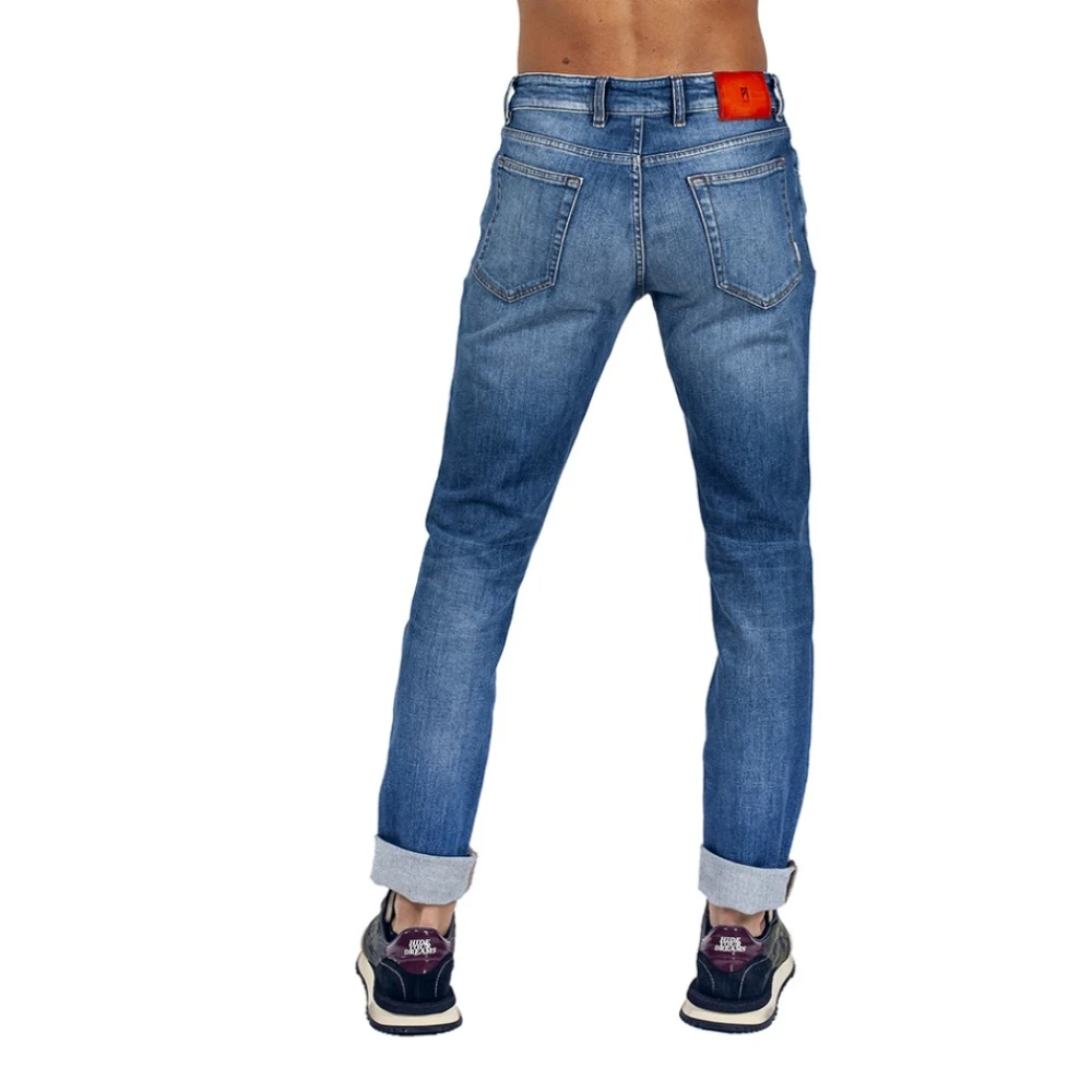 PT Torino Stijlvolle Slim-fit Swing Cowboy Jeans Blue Heren