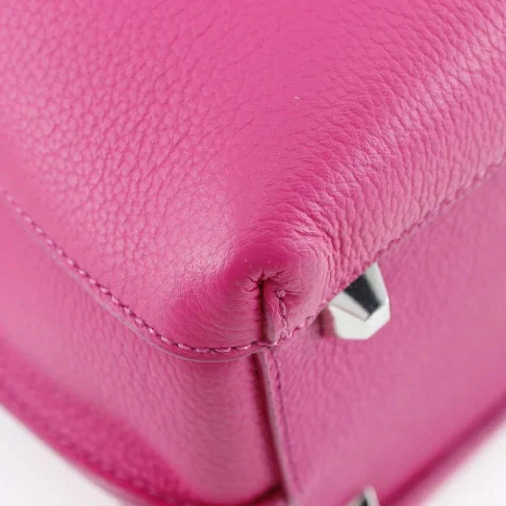 MCM Pre-owned Leather handbags Pink Dames