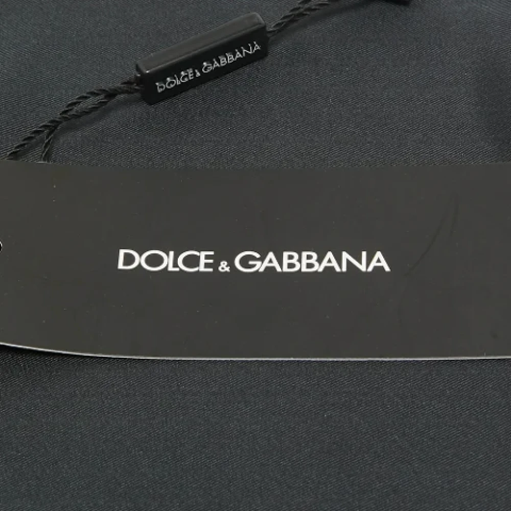Dolce & Gabbana Pre-owned Silk scarves Gray Dames