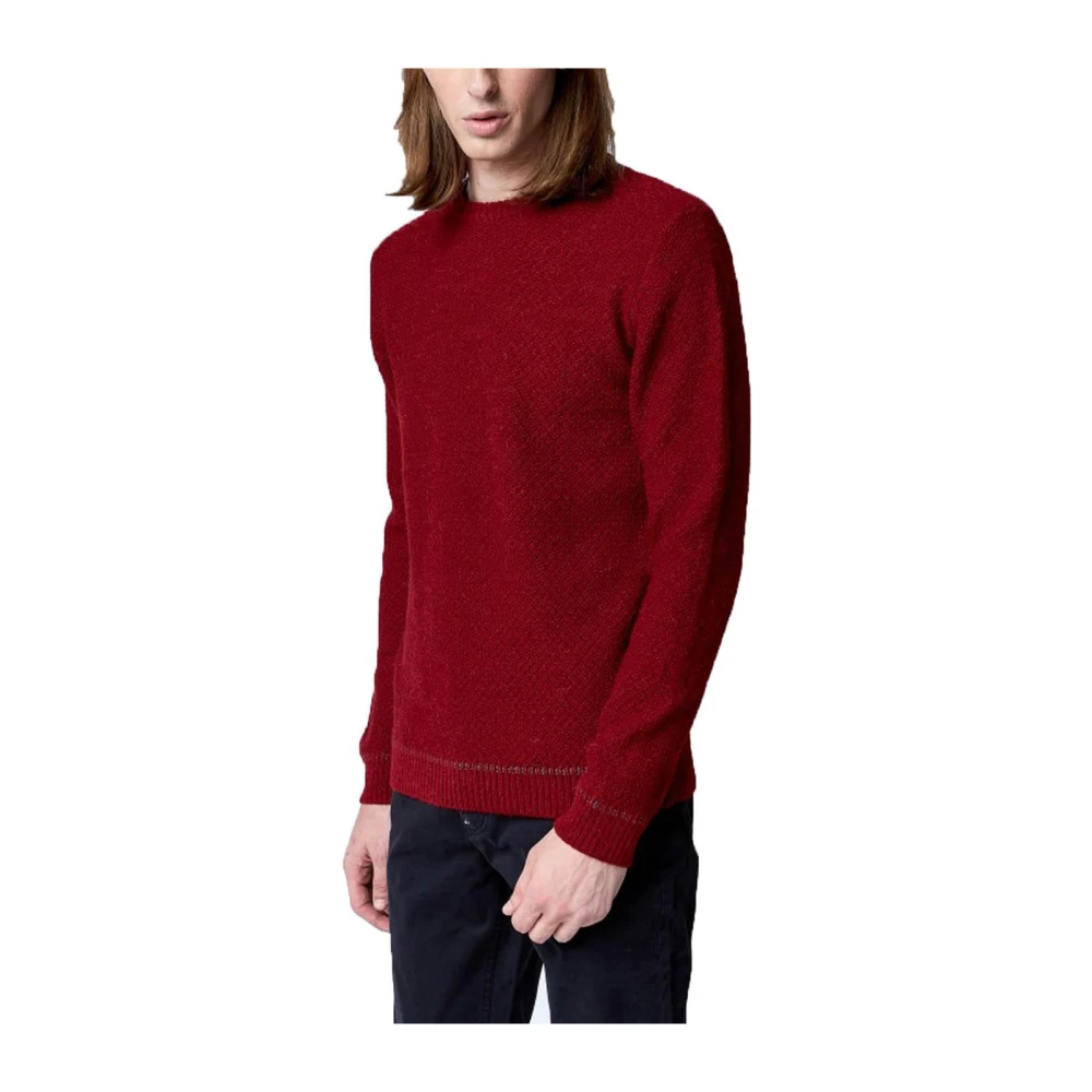 GAS Trui met ronde hals Red Heren