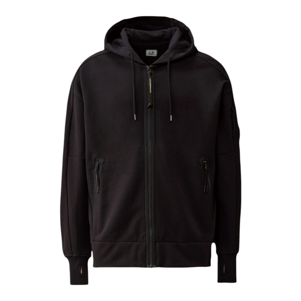 C.p. Company Men's Blue Zip-Throughs, Xl, Jumpers For