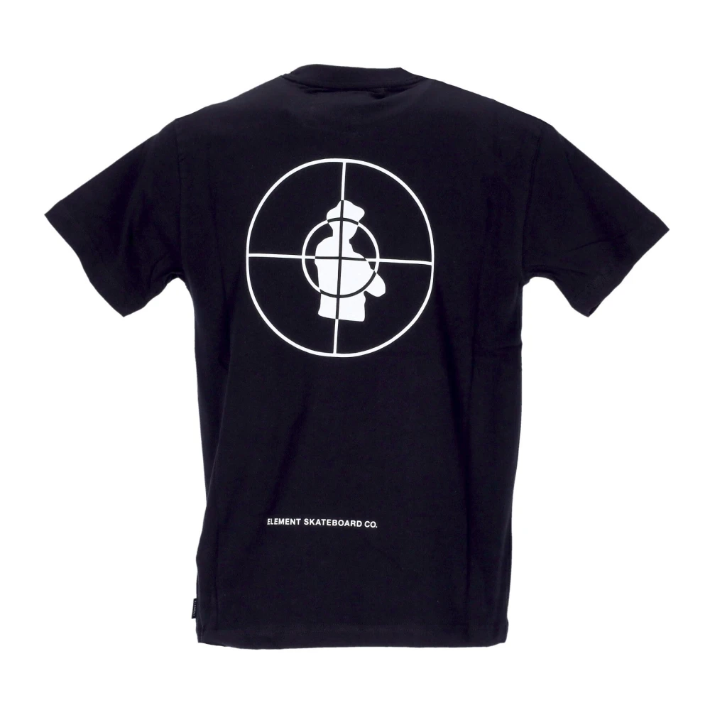 Element Heren Tee Listen To Flint Black Heren