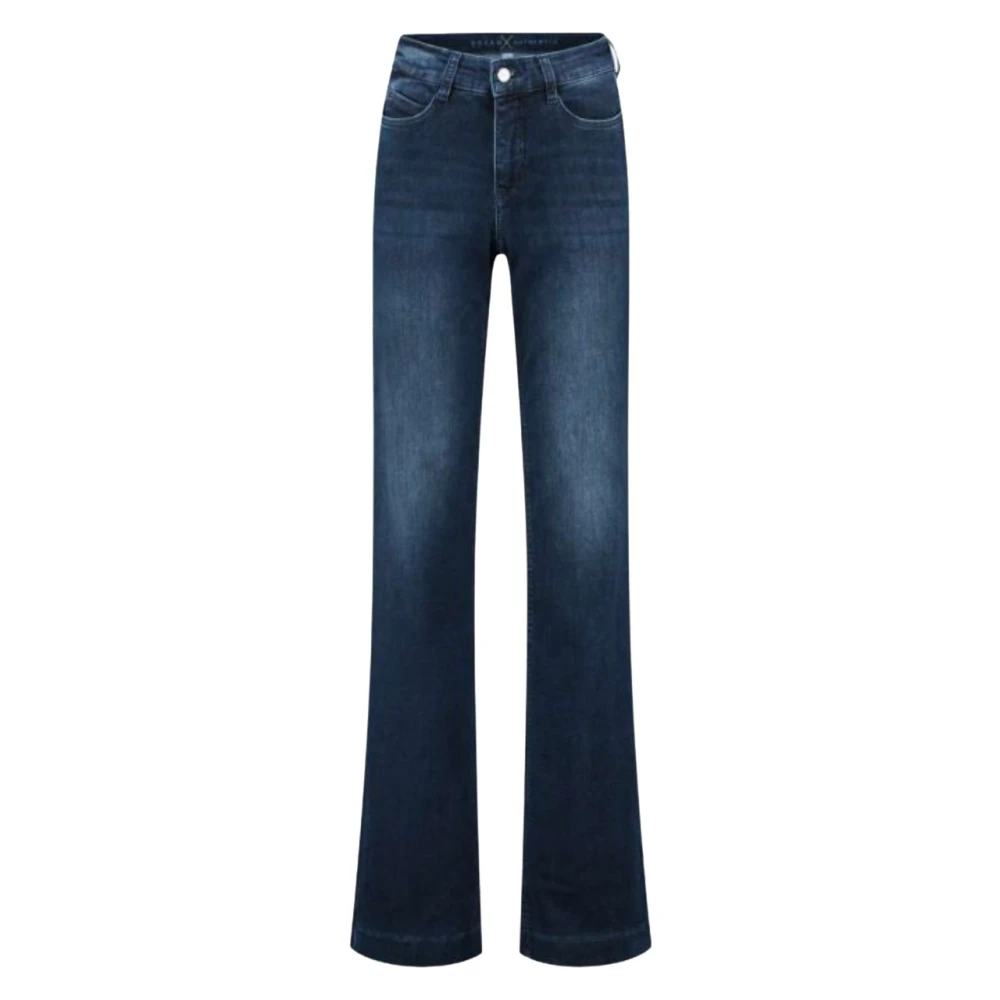 MAC Retro Flared Jeans voor vrouwen Blue Dames