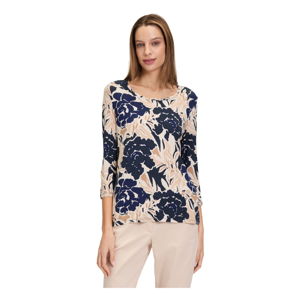 Betty Barclay Bloemenprint Basic Shirt Multicolor Dames
