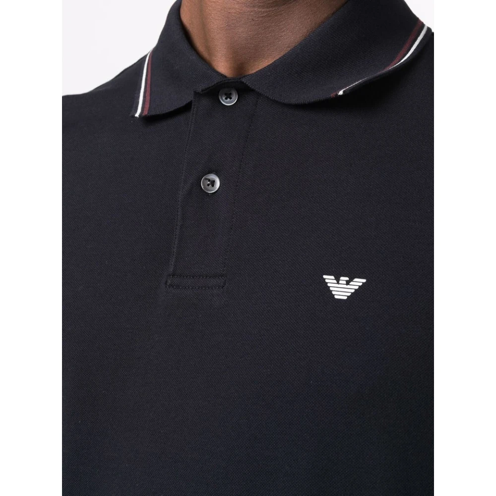 Emporio Armani Blauwe T-shirts en Polos van Armani Blue Heren