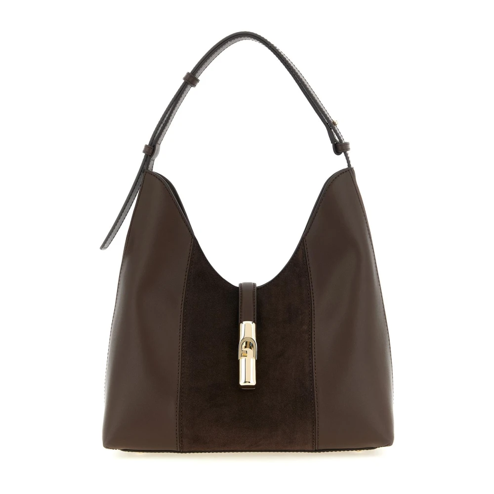 Furla Damen Dunkelbraun Handtasche Goccia M Wb01499 Bx3158 4286S - Bild 2