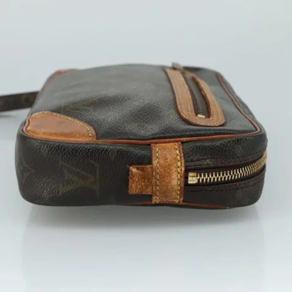 Louis Vuitton Vintage Pre-owned Canvas clutches Brown Dames