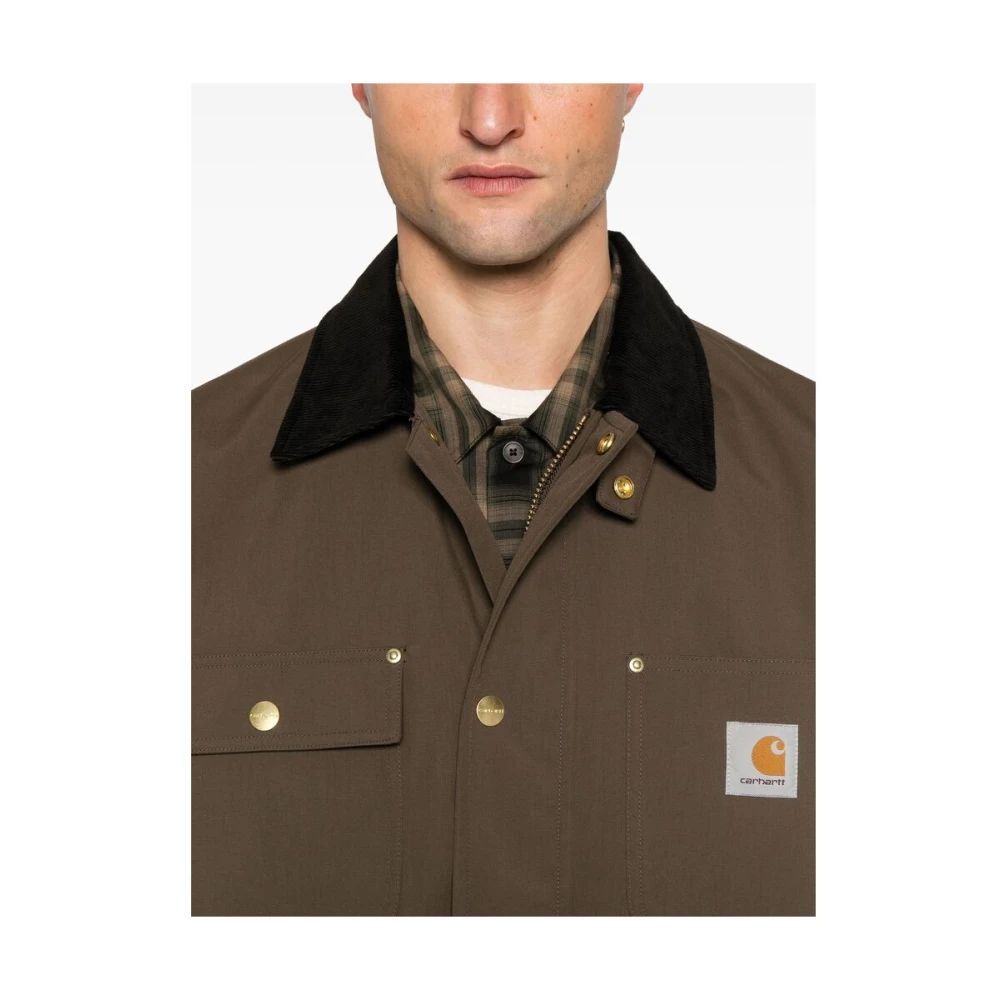Carhartt WIP Sepia Bruin Utility Jack Brown Heren