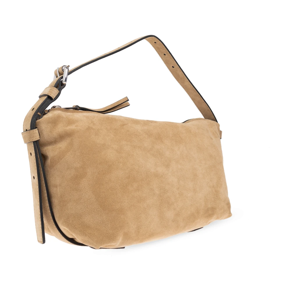 Moschino Suède schoudertas Beige Dames