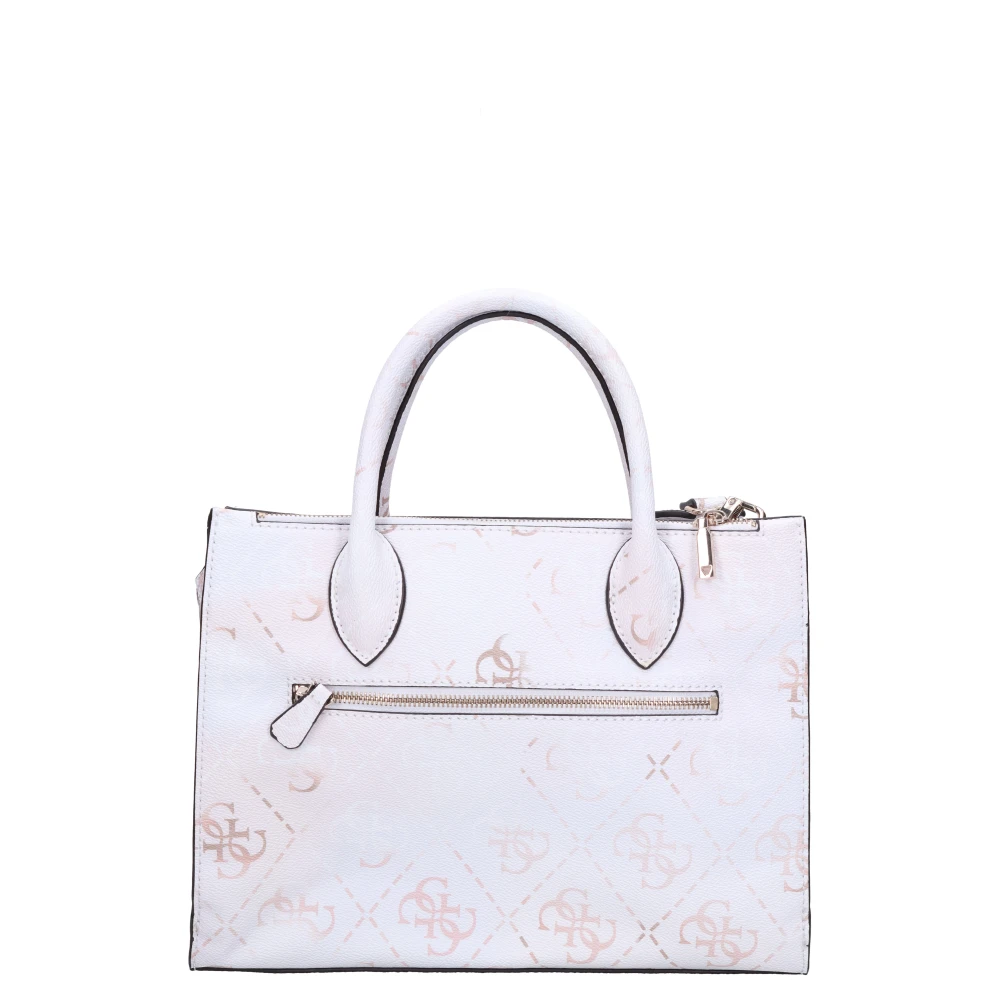 Guess Handtas met 3 vakken White Dames