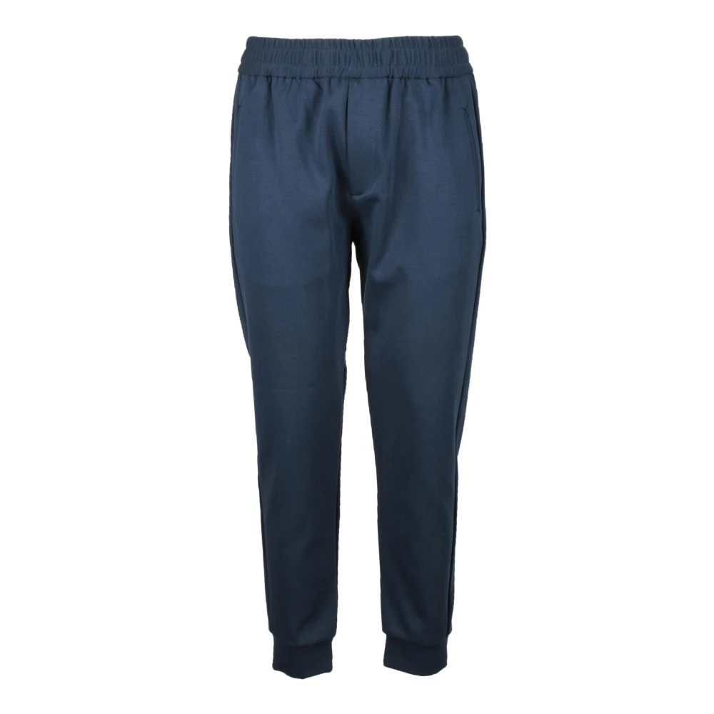 People of Shibuya Katoenmix Pantalone Blue Heren
