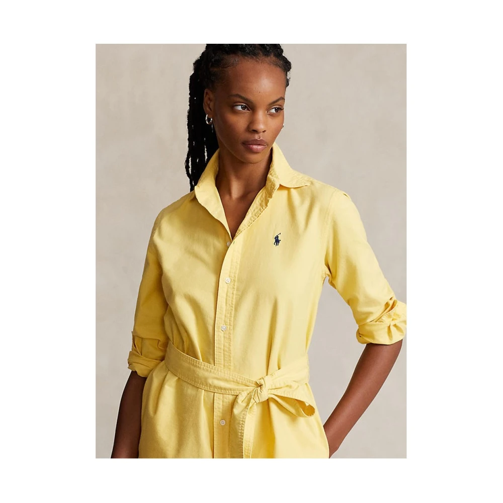 Ralph Lauren Elegante Jurk voor Vrouwen Yellow Dames