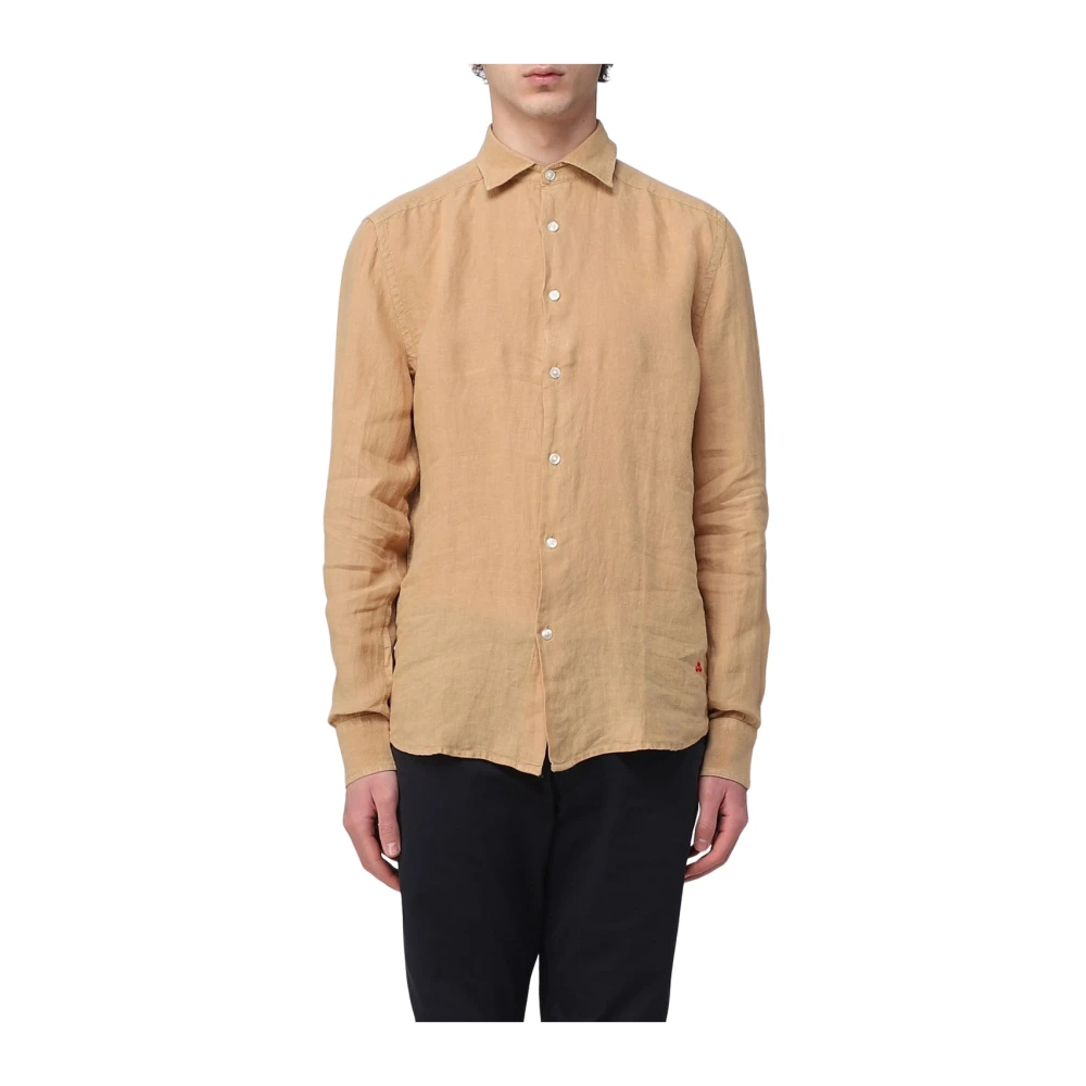 Peuterey Men's Brown Casual Shirts,, Casual Shirt Extra Large