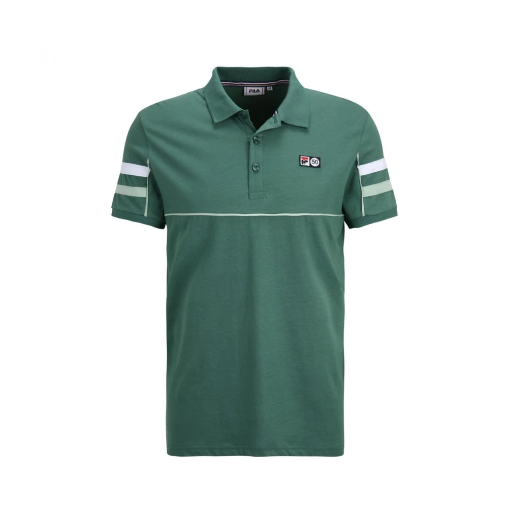 Fila Katoenen Polo Shirt Green Heren