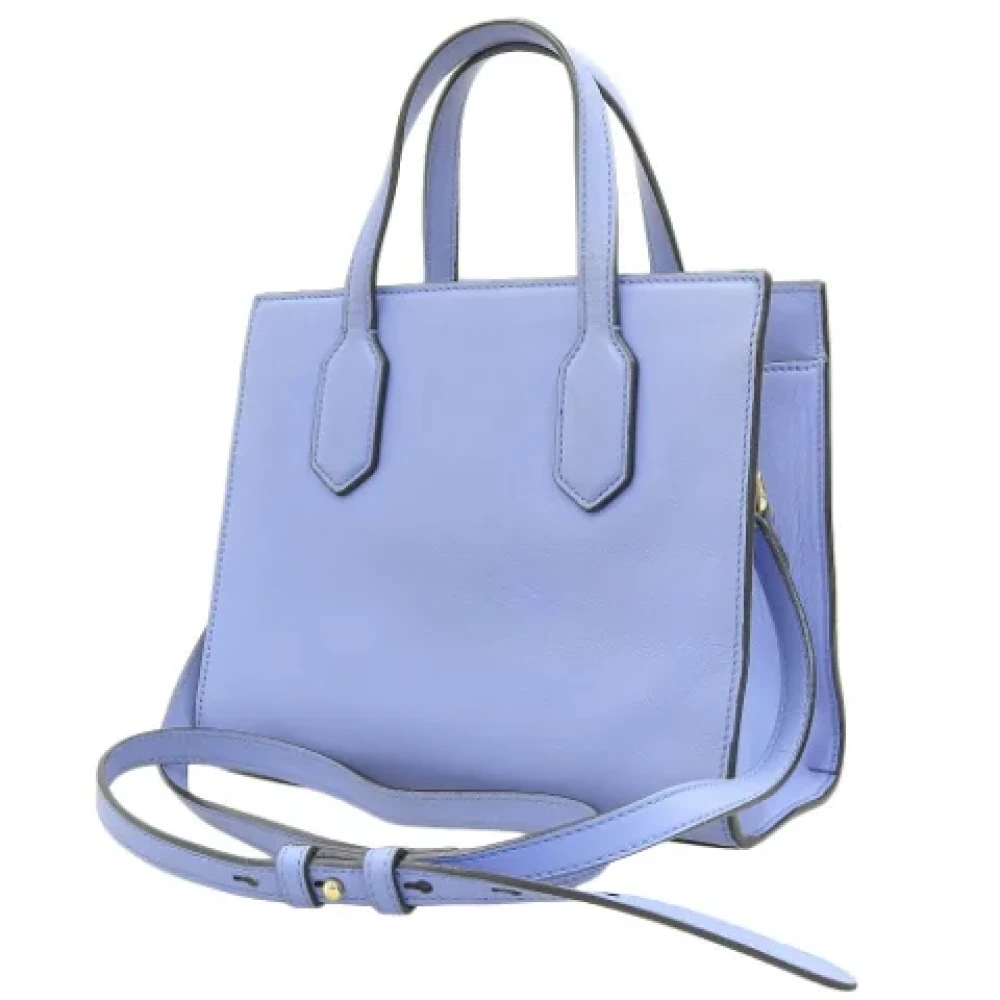 Gucci Vintage Pre-owned Fabric gucci-bags Blue Dames
