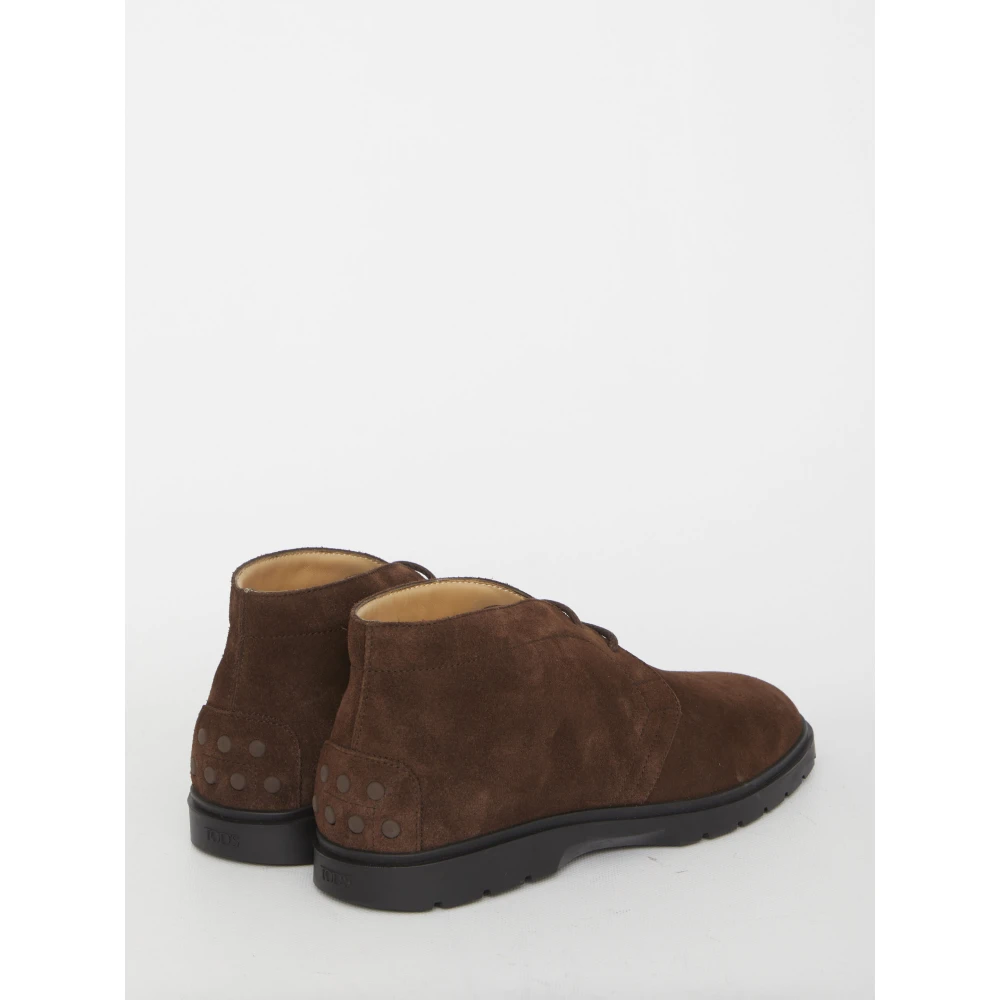 TOD'S Laced Shoes Brown Heren