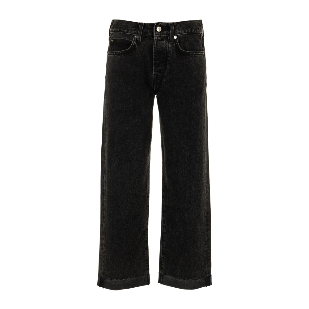 Roy Roger's Oskar Cat Jeans Black Dames