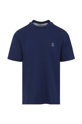 t-shirt-bleu-avec-logo
