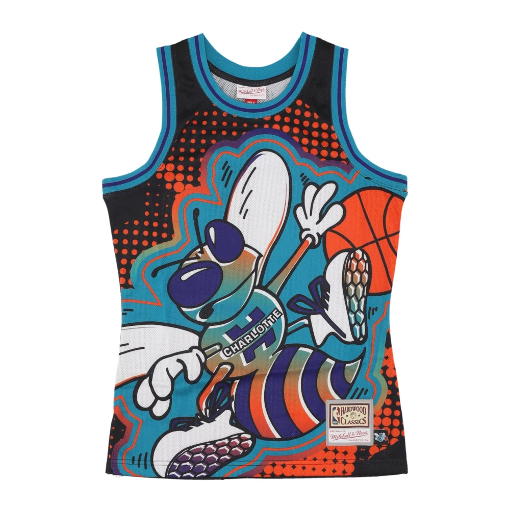 Mitchell & Ness Charlotte Hornets Basketball Tank Top Multicolor Heren