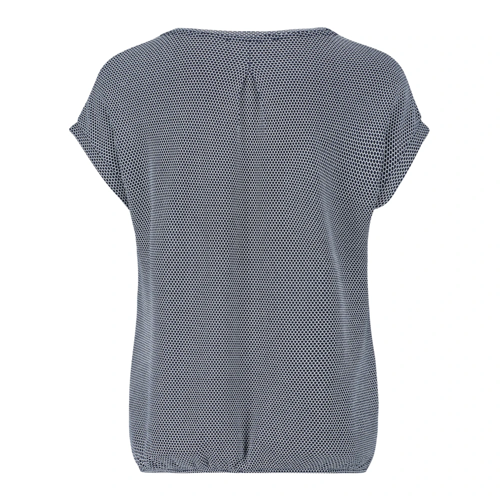Betty & Co Casual overhemd met structuur Blue Dames