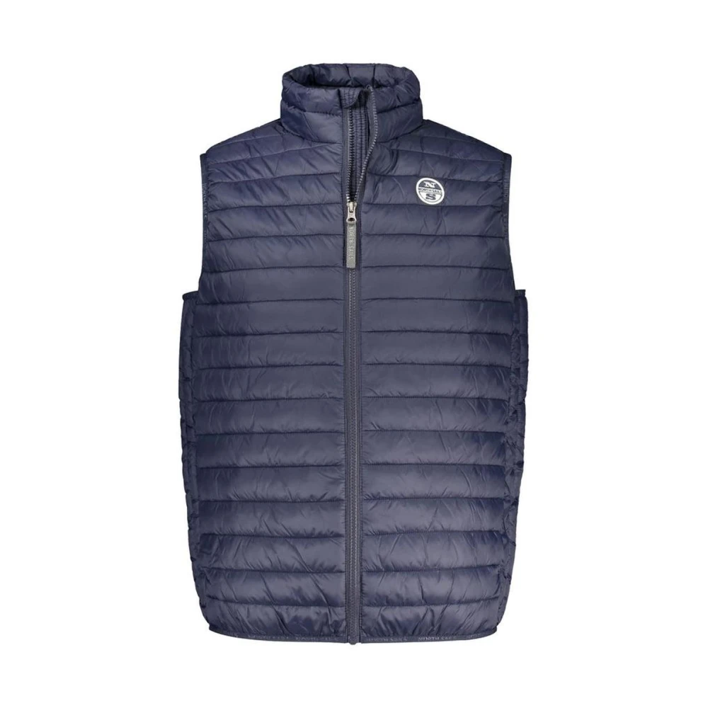 North Sails Quilted Vest - Male - Waistcoats - Blue - 2XL - Jackets