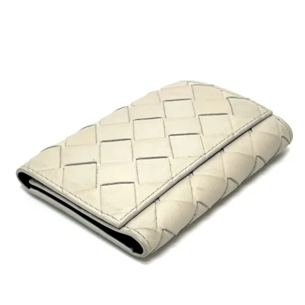 Bottega Veneta Vintage Pre-owned Leather key-holders White Dames