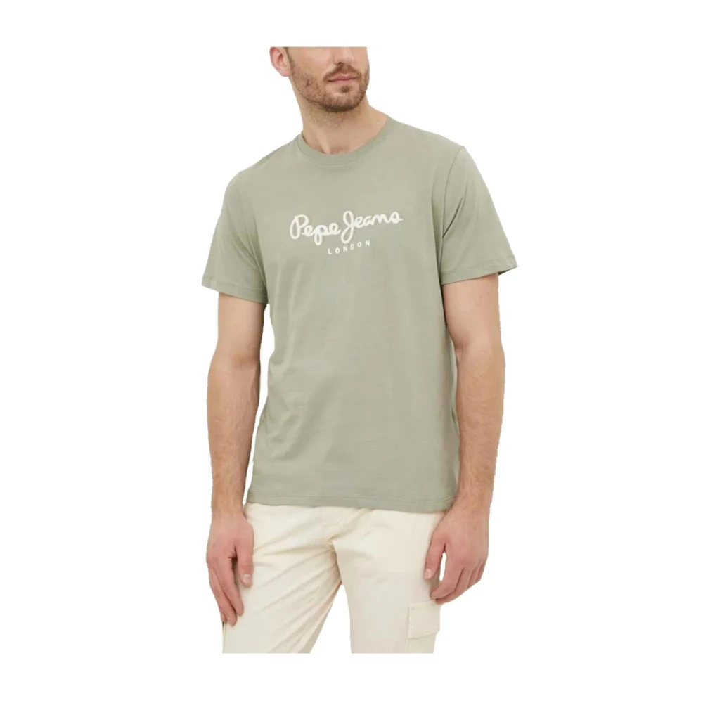 Pepe Jeans Heren Ronde Hals T-shirt Green Heren