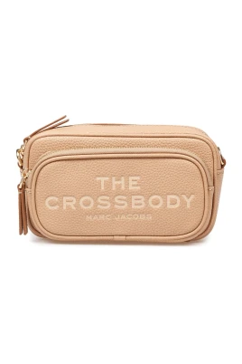 Crossbody Tote Läder Väska Kamelfärg