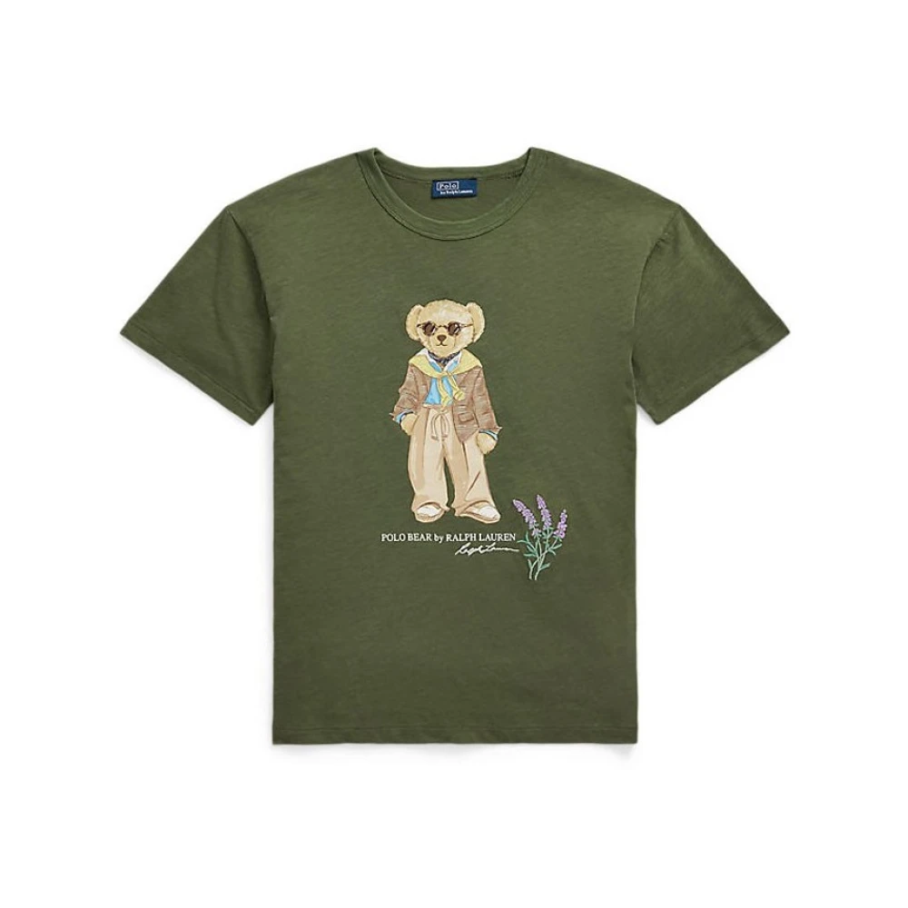 Ralph Lauren Stijlvol T-shirt voor mannen Green Dames