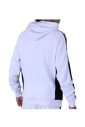 sweat-a-capuche-bande-logo-blanc