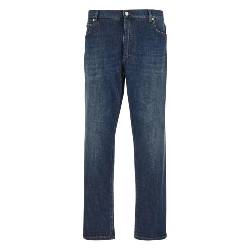 Dolce & Gabbana Losse katoenen jeans Blue Heren