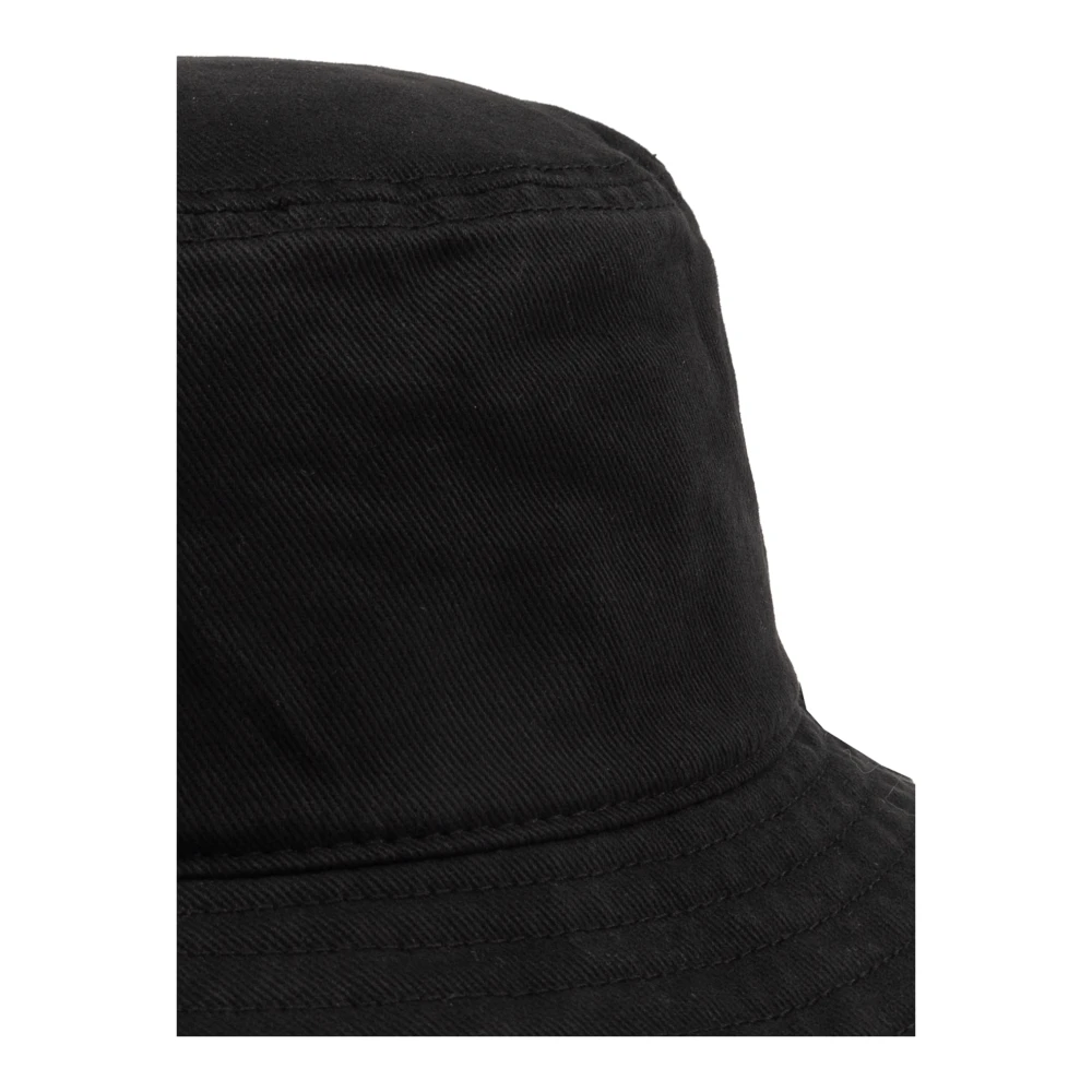Diesel C-Fisher-Wash katoenen hoed Black Heren