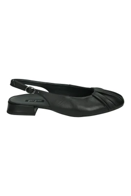 Svart Sling-back Sandal