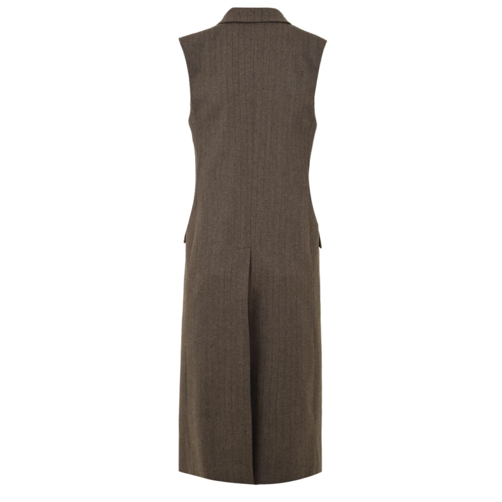 Drumohr Duifgrijze Jas Lg616Acr R01 Gray Dames