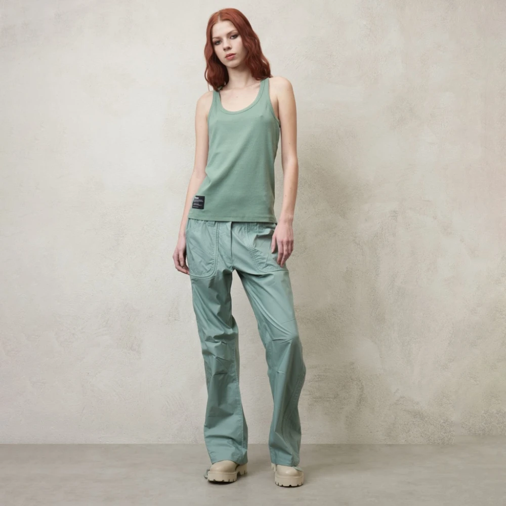Blauer Mouwloze Top voor Vrouwen Green Dames