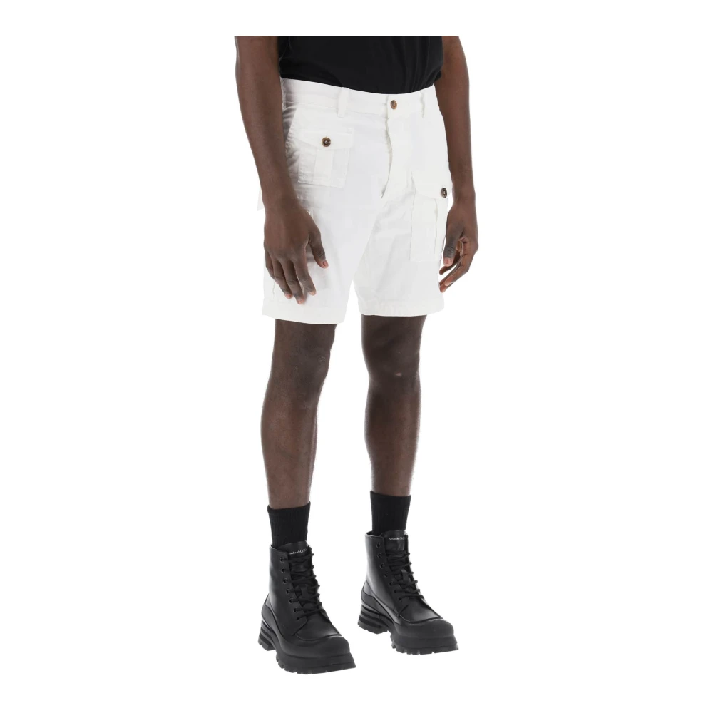Dsquared2 Casual Shorts White Heren