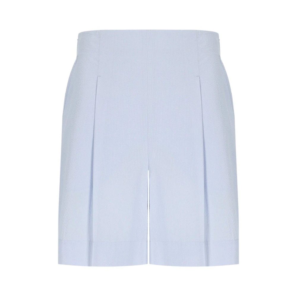Max Mara Women's Blue Balta Bermuda Shorts - Casual Shorts - Xs - Shorts