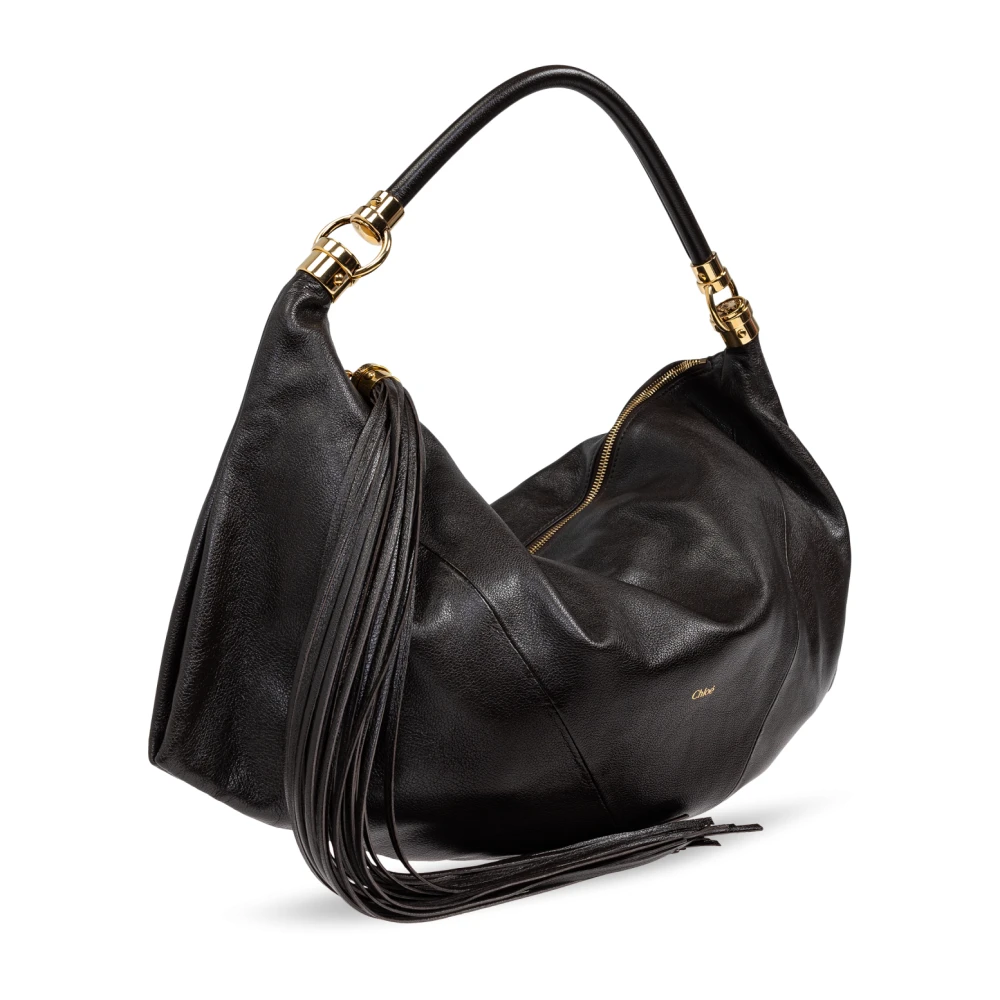 Chloé Schoudertas Foulard Black Dames