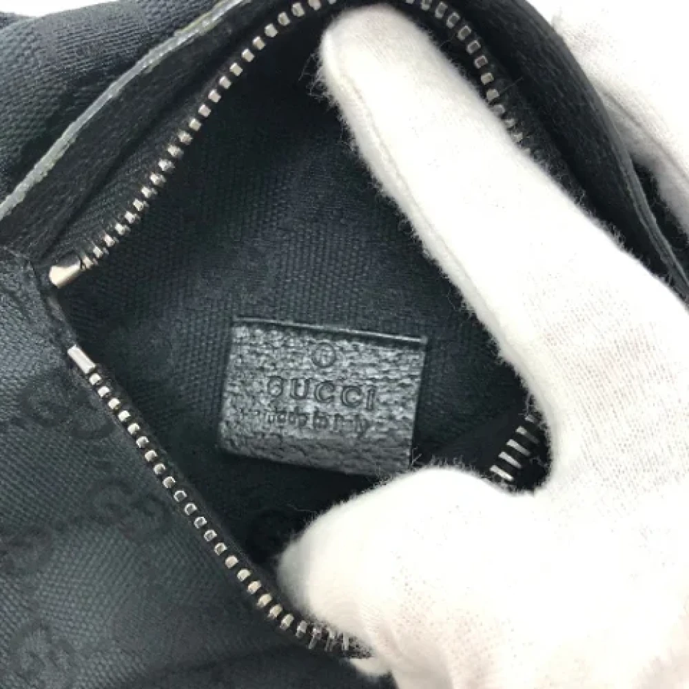 Gucci Vintage Pre-owned Canvas gucci-bags Black Heren