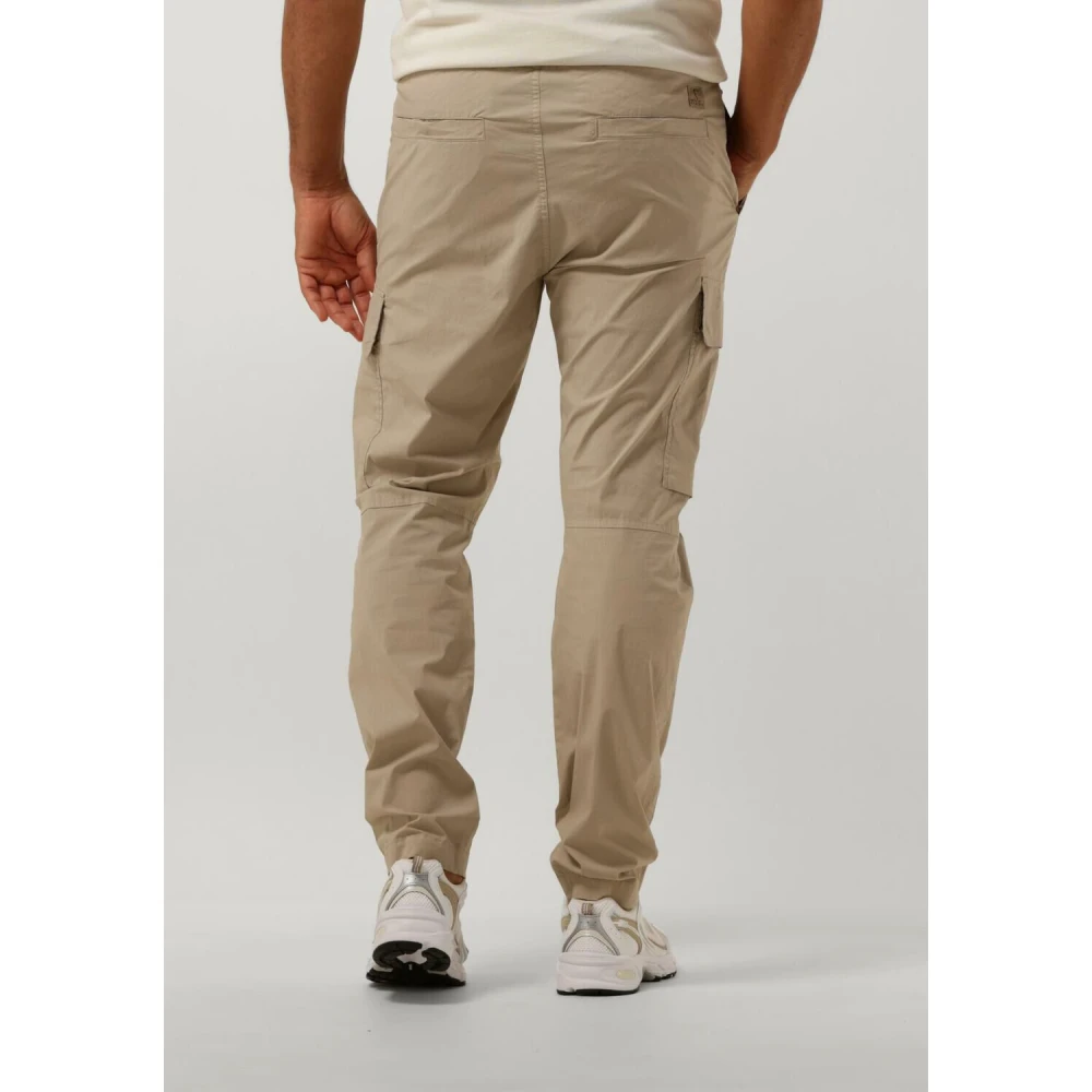 Butcher of Blue Slim Cargo Broek Tristan Beige Heren