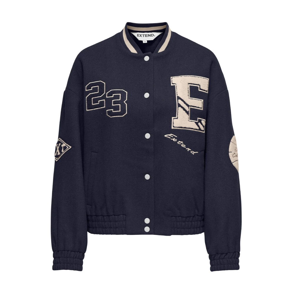 Only Baseball Jacket XT PNT Blue Dames
