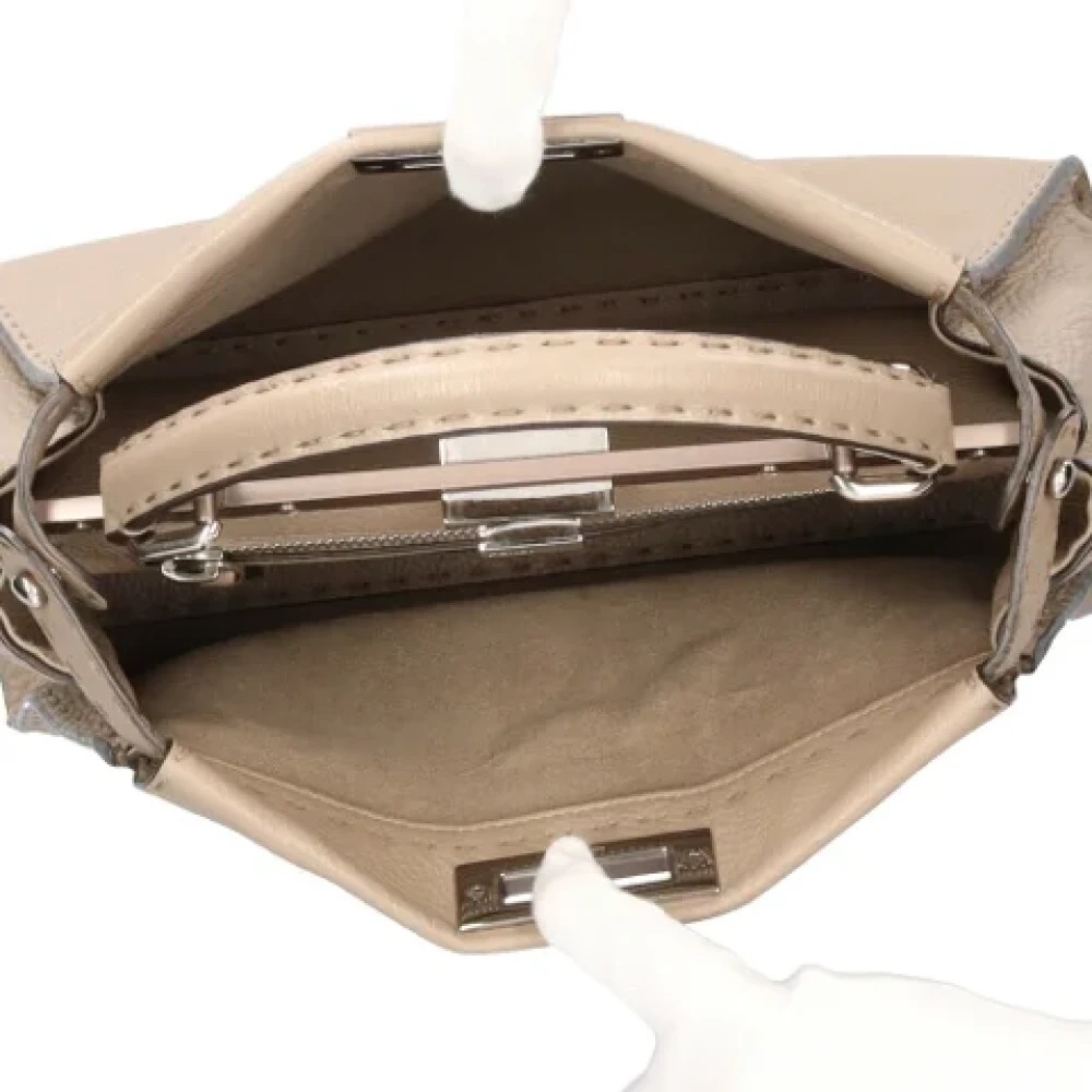 Fendi Vintage Pre-owned Fabric fendi-bags Gray Dames