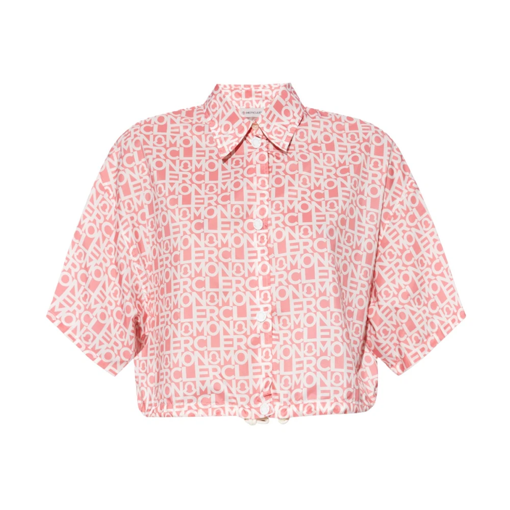 Moncler Shirts Pink, Dam