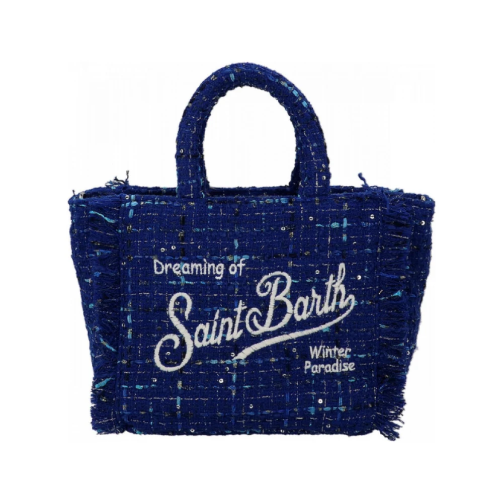 MC2 Saint Barth Mini Vanity Shopping Organizer Blue Dames