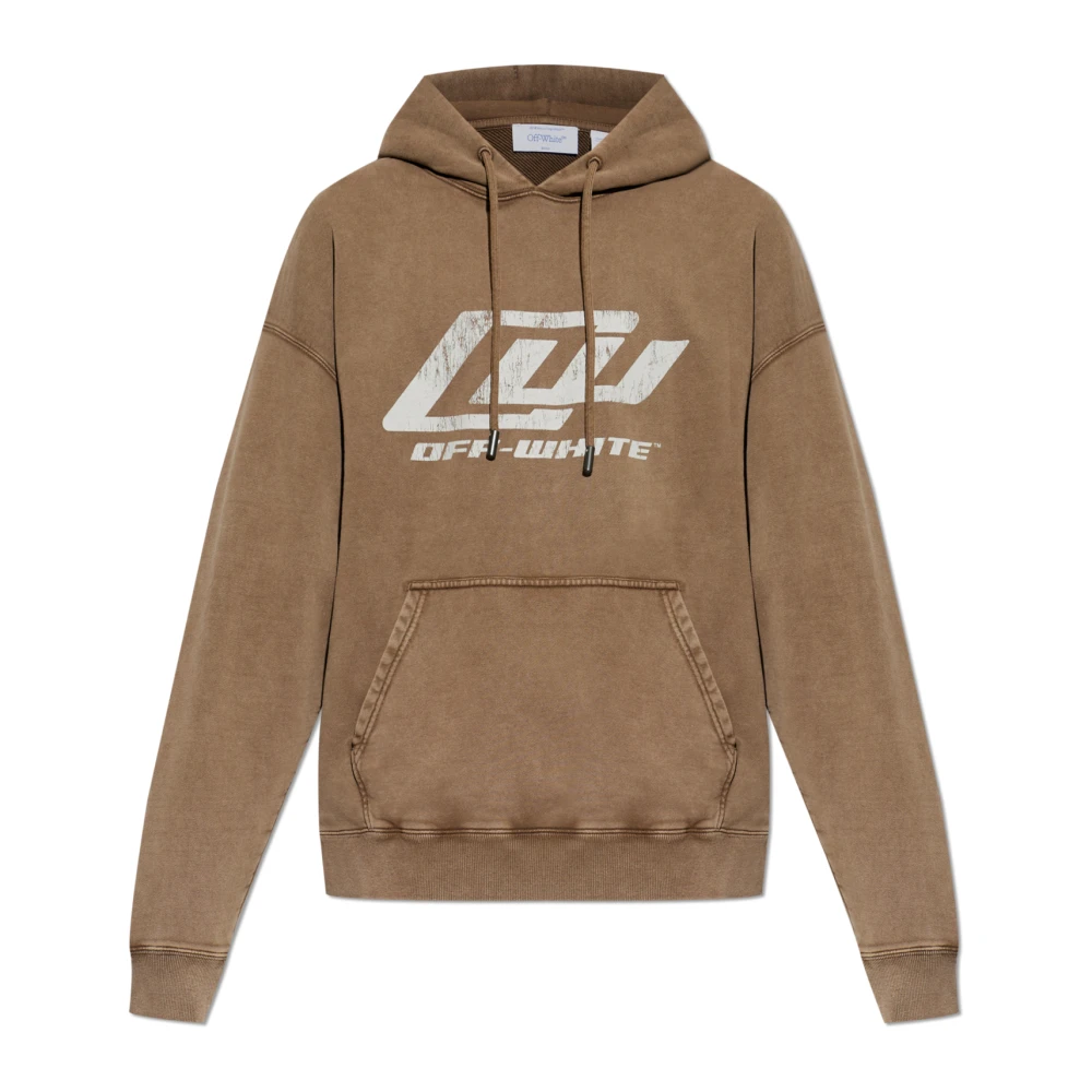 Off White Uomo Marrone - The Hoodie - Sweatshirts & Hoodies - Xl