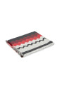serviette-de-plage-zigzag-noire-avec-franges